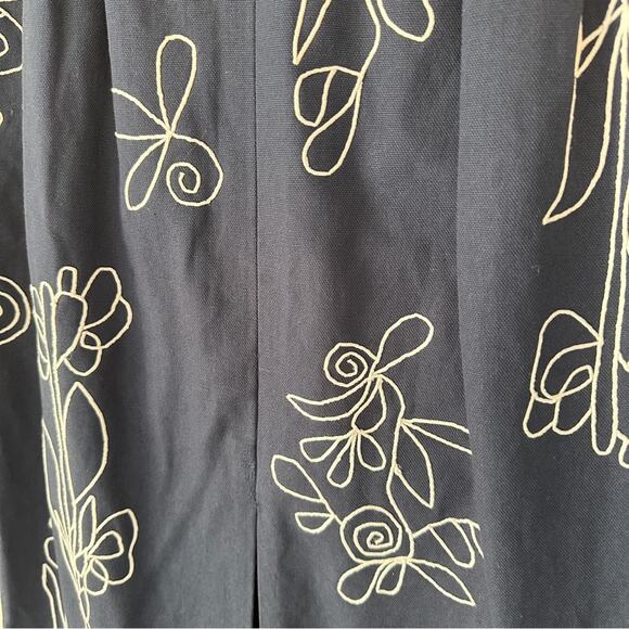 Mara Hoffman Midi Floral Embroidered Florence Pencil Skirt 4 XS - Picture 3 of 13